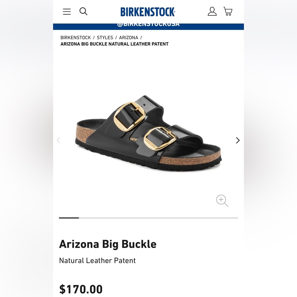Birkenstock Arizona Big Buckle Black